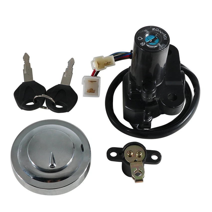 Fuel Tank Cap & Ignition Key Switch Lock Set for Yamaha XVS950 V-Star (2009–2016)
