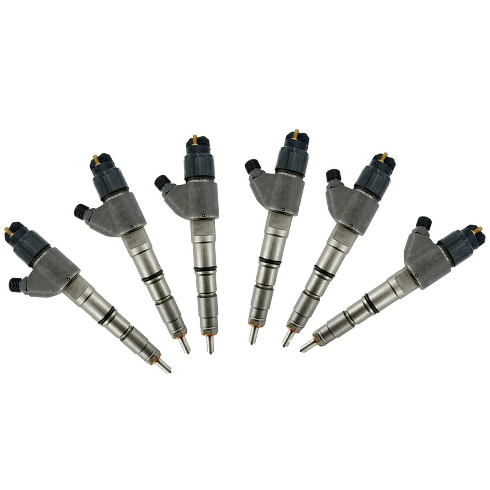 6X Fuel Injector 0445120066 for Deutz Volvo D6D D7D D7E (EC240B EC290B)