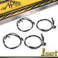 Set of 4 ABS Wheel Speed Sensors for Mercedes-Benz C300 (2008–2015)