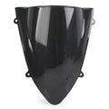 Black Carbon Fiber ABS Windshield Shield for Kawasaki Ninja 250 250R (2008–2012)