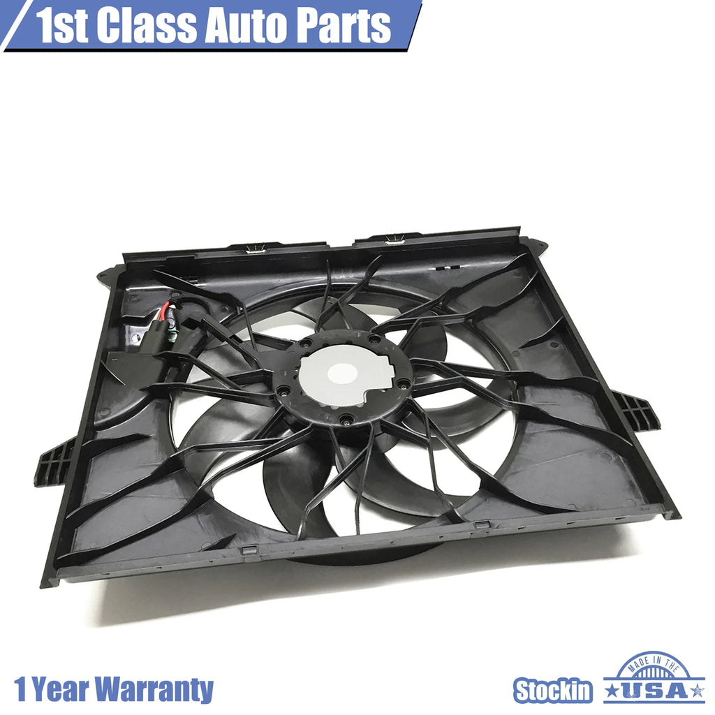 Radiator Cooling Fan Assembly for Mercedes Benz ML350 ML450 ML500 (2006–2011)