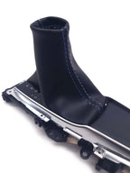 Shift Boot for Toyota Camry (2018–2021) Blue Stitch PVC Leather
