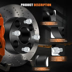 Set of 4 Wheel Spacers for Honda Rancher Kawasaki Suzuki (2000–2023)