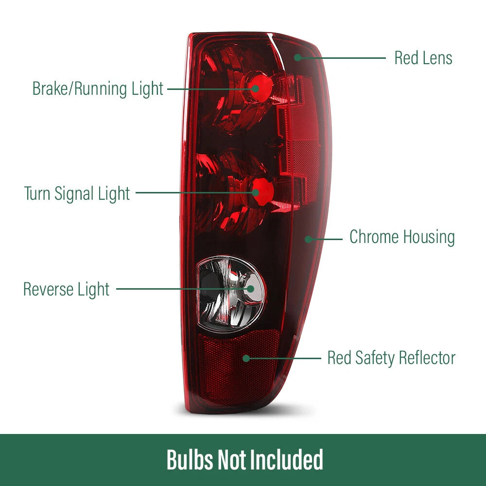 Tail Light for Chevy Colorado GMC Canyon (2004–2012) Right Side