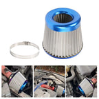 3" Inlet Cold Air Intake Cone Replacement Air Filter for