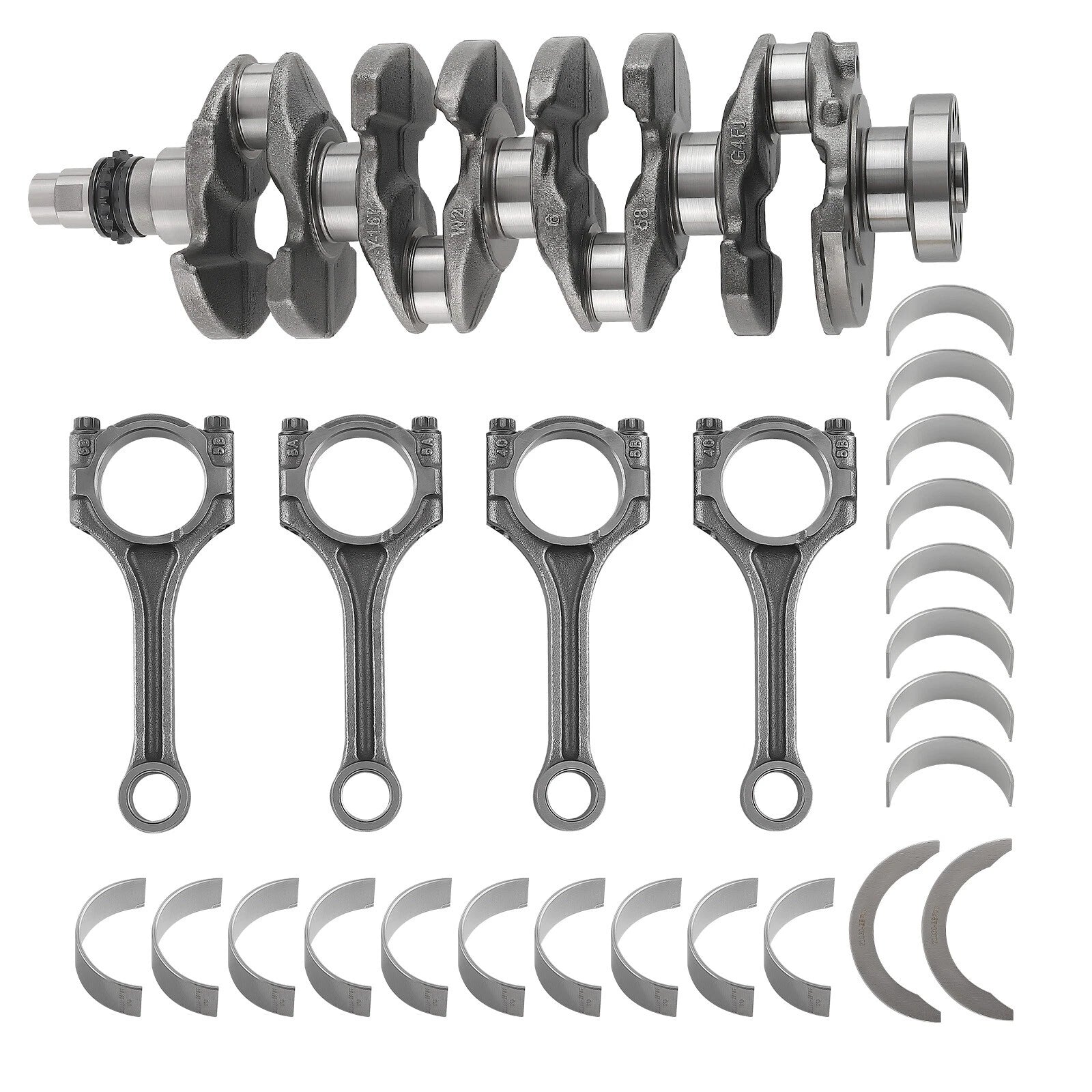 Crankshaft & Connecting Rod Bearing for Hyundai Kia 1.6L Turbo (2013–2020)