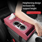 Armrest Pad with Cup Holders for Universal Fit (2010–2023)