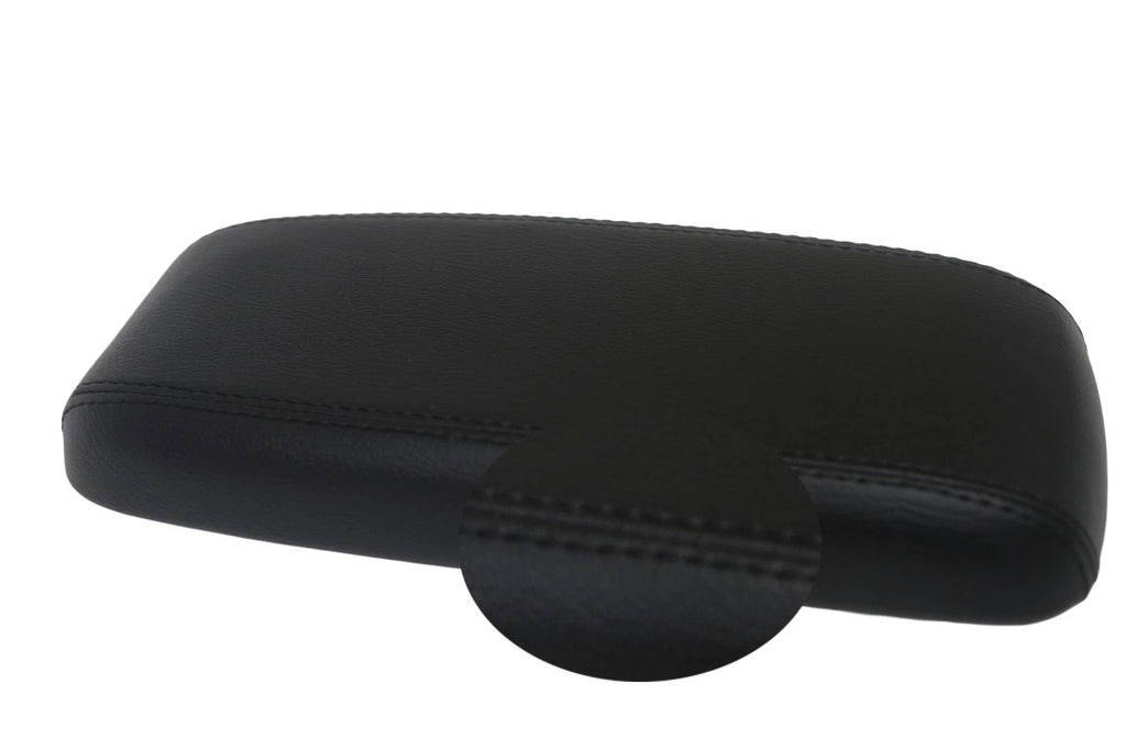 Center Console Armrest Cover for Toyota Tacoma (2001–2004) Black Leather