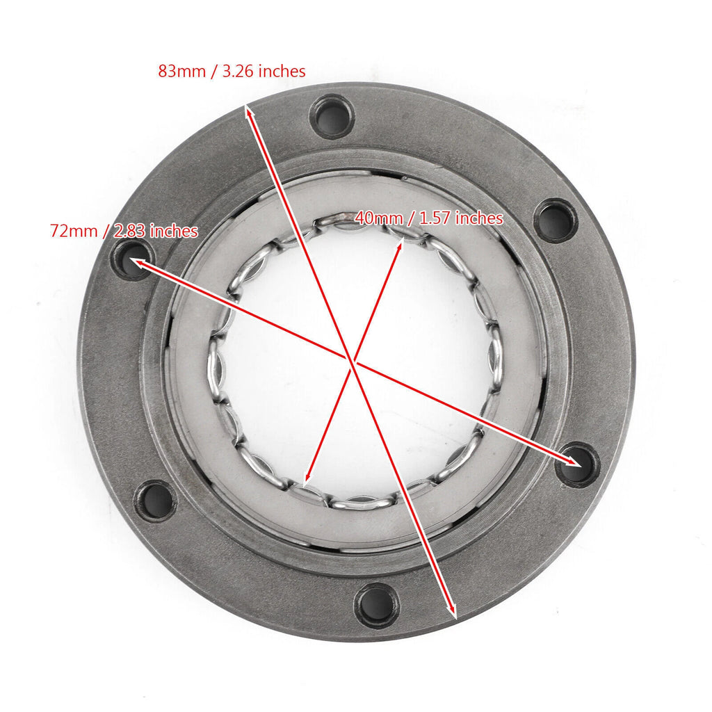 One Way Starter Clutch Bearing for Yamaha YFZ450 SE LE (2004–2009) 5TG-15590-00