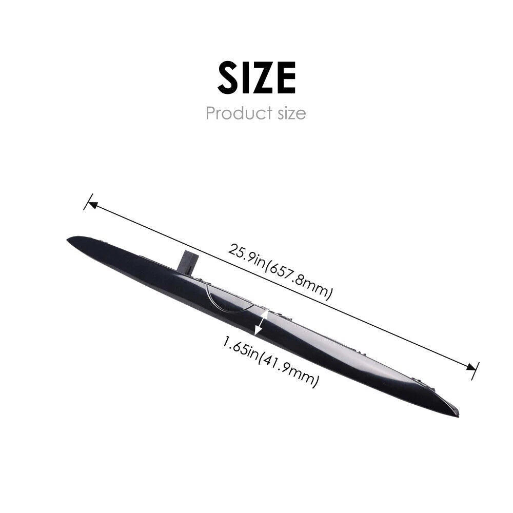 Black Trunk Lid Tailgate Grip Handle for BMW E53 X5 (2000–2006) 51137170676