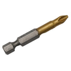 Set of 5 Anti-skid Screwdriver Bits 1/4in 50mm