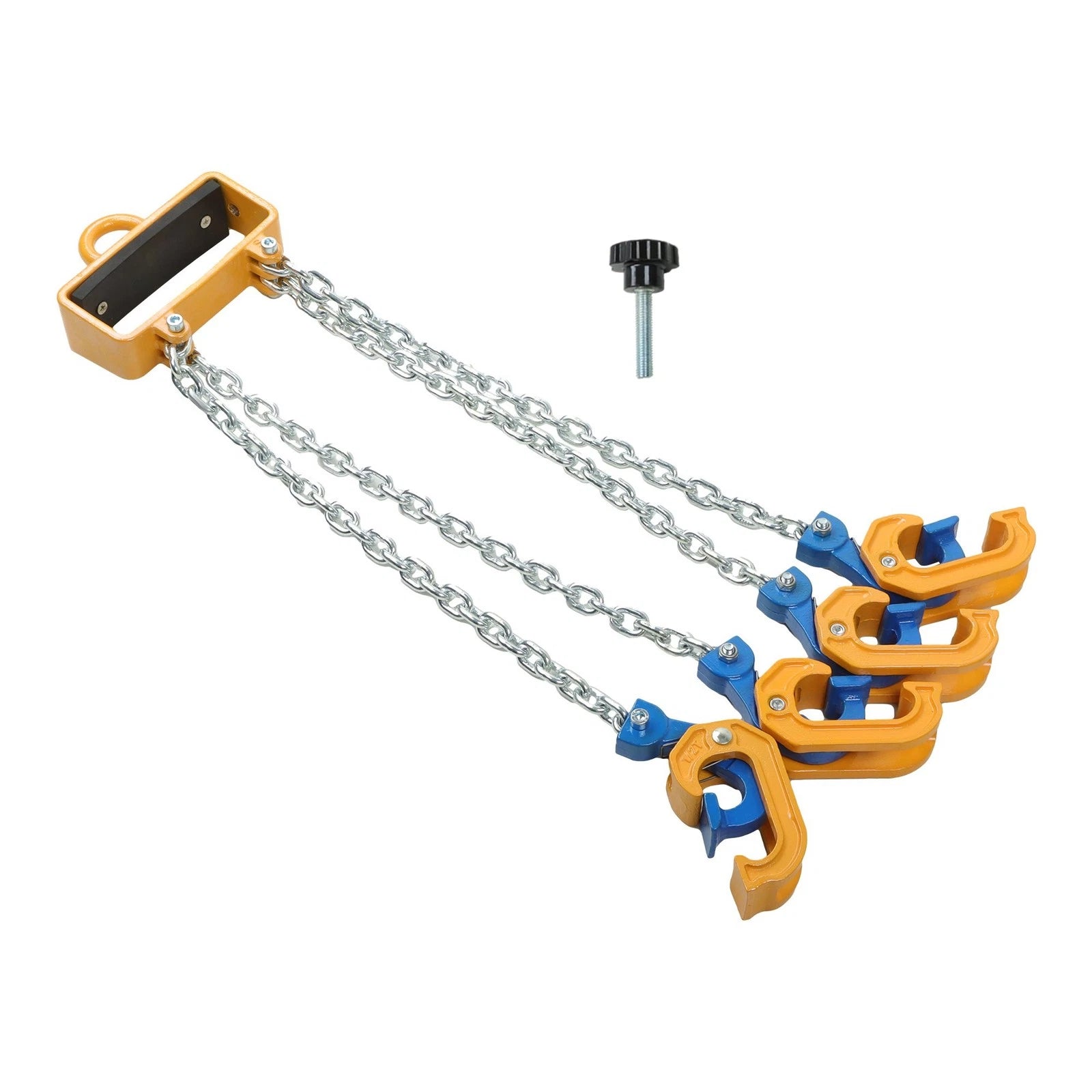 2 Ton Chain Drum Lifter with 4 Hooks for 55 Gallon Drums