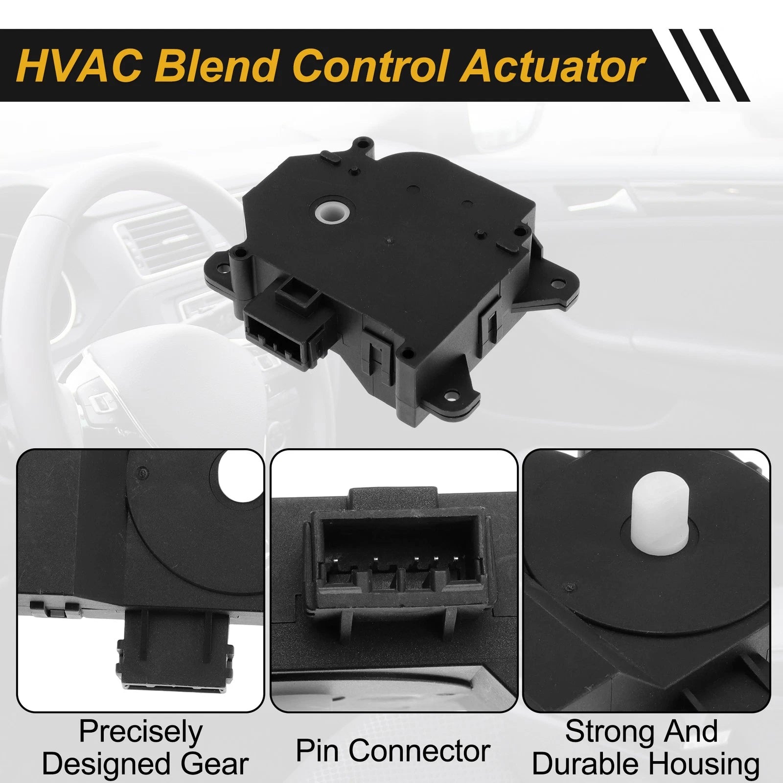 HVAC Heater Blend Door Actuator for Mazda CX-9 (2008–2015) No.TD1461A70