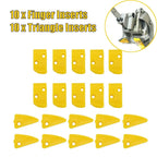 20-Pack Plastic Leverless Inserts Protector for Corghi & More Tires Changer