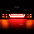 LED Bar Third Tail Brake Light for Silverado Sierra (2007–2013)