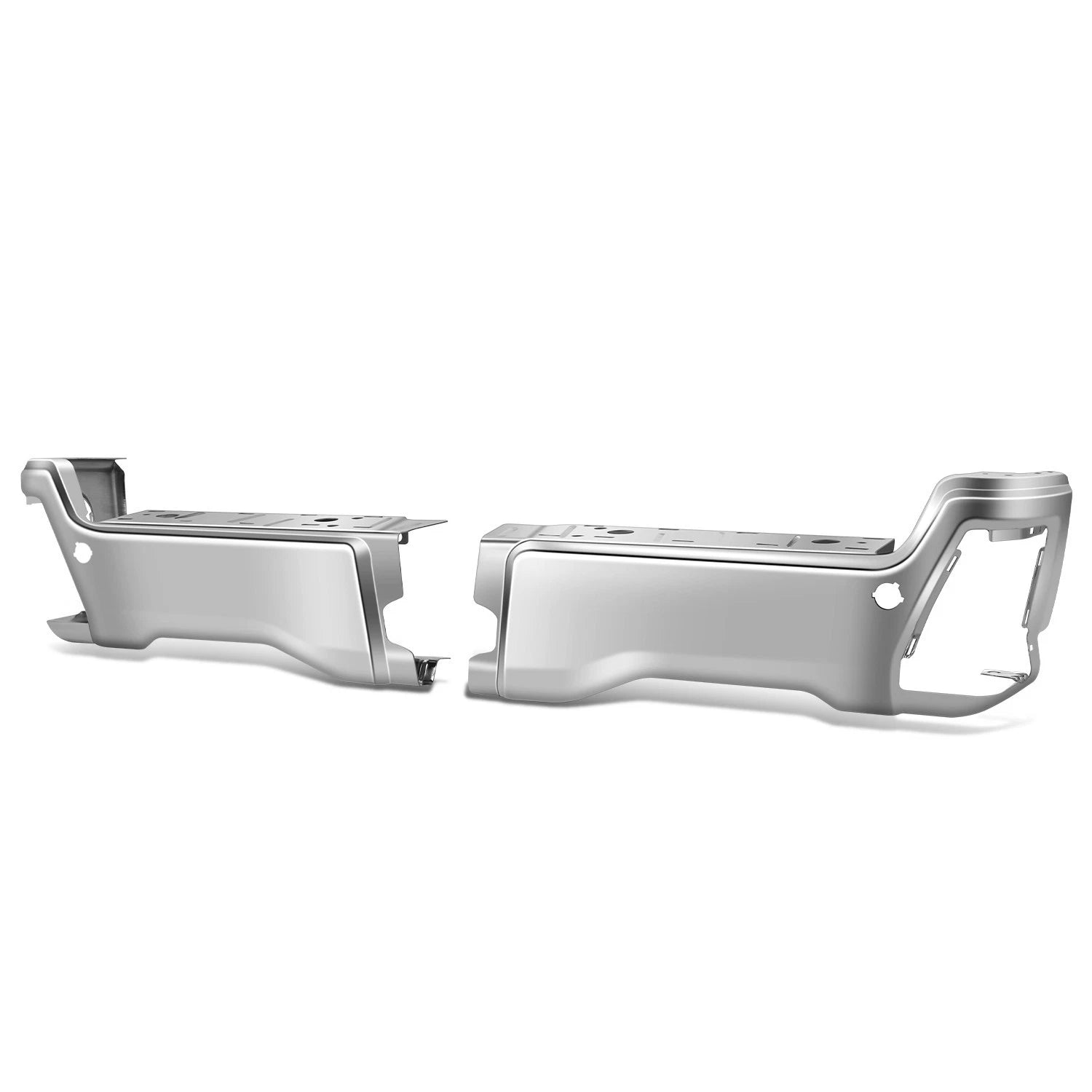 Chrome Rear Bumper End Cap for Ford F-250 F-350 SD (2023–2025) w/ Sensor Hole