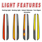 Rear C Pillar Trim Panel Tail Light Indicator for Toyota Landcruiser Prado (2025–2025)