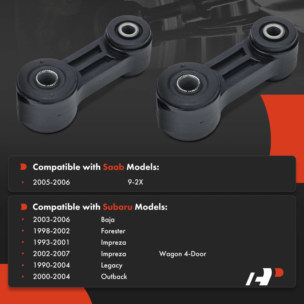 2X Front Sway Bar Link Kit for Subaru Forester, Impreza, Outback