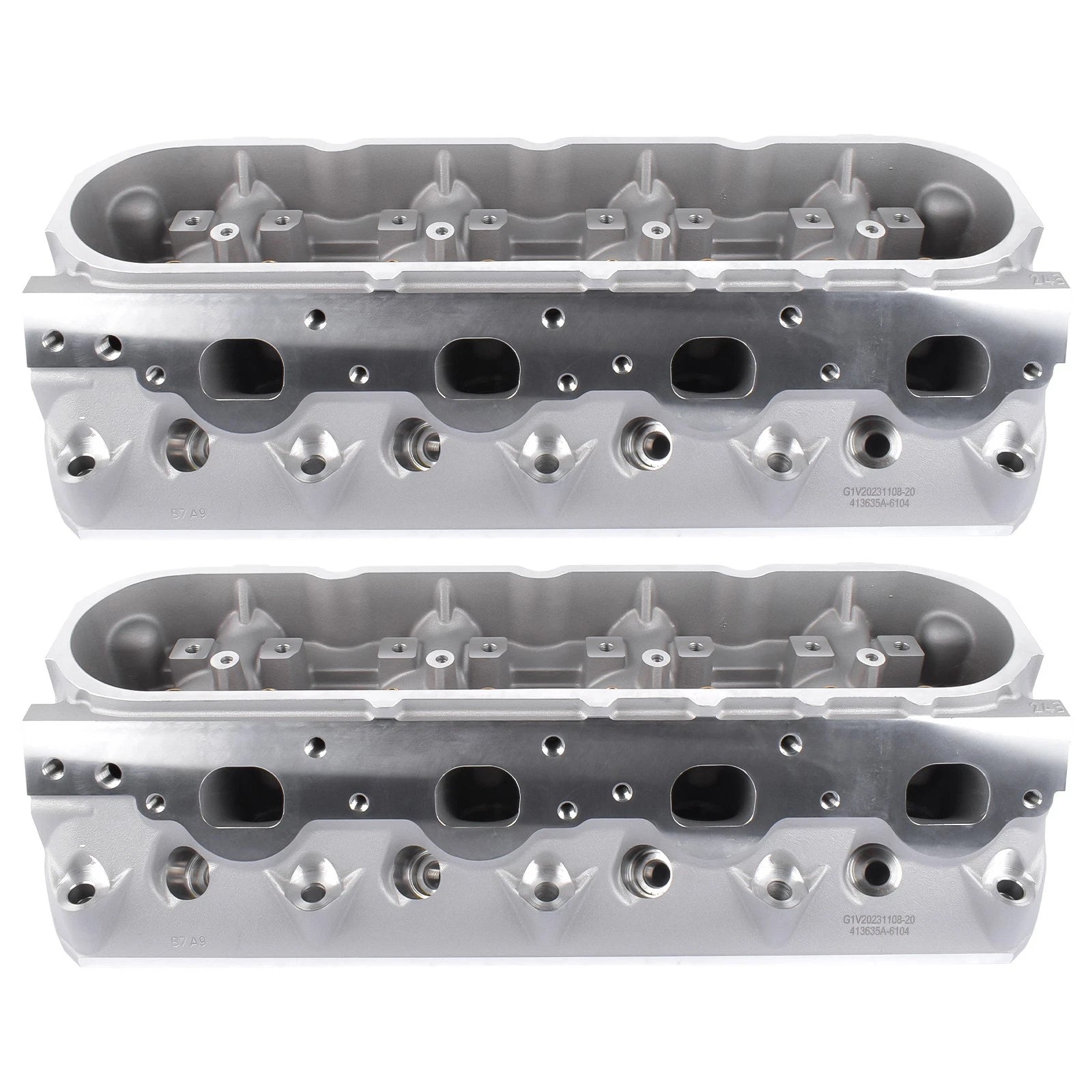Set of 2 Cylinder Heads for GMC Chevy LS 4.8 5.3 5.7 6.0L (243 Casting, LS2, LS6, 799)