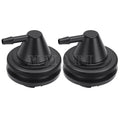 Set of 2 Fuel Tank Vent & Insulation Grommet for Club Car DS Precedent (1992–2015)