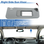 Right Side Sun Visor for BMW 3 Series E90 (2006–2013) No. 51167252010 Gray
