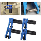 4pcs Car Brake Oil Pipe P-lug Nozzle Clamp Oil Tool