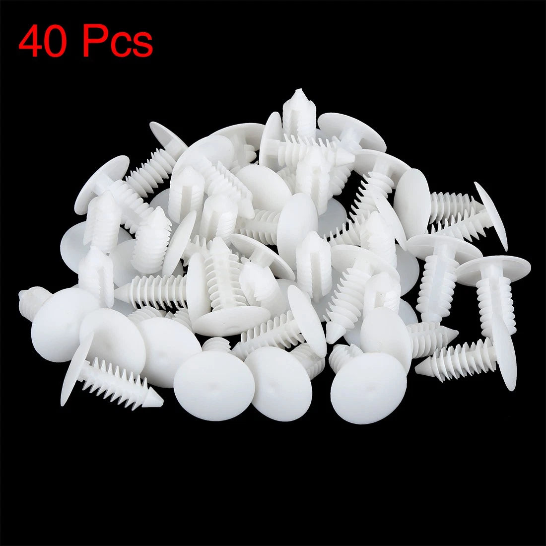 40pcs Plastic Bolt Rivets Fastener Door Trim Panel Clips for Ford 