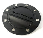 Matte Black Script Emblem Gas Fuel Door for 2015–2020 Ford Mustang