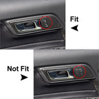 Interior Door Handle Trim Sticker for Ford Mustang (2015-2019) Carbon