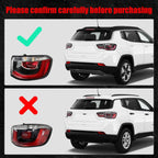 Pair Outer Rear Tail Lights for Jeep Compass (2017-2020)