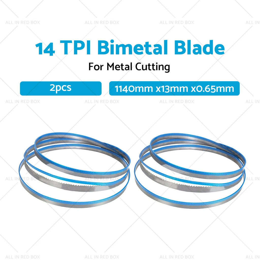 Bi Metal Band Saw Blade for Metal Cutting (1140mm x 13mm x 14 TPI)