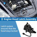 Hood Latch Assembly for Toyota Camry (2006–2015) No. 5351006160 1 Pcs