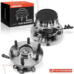 2X Front Wheel Hub & Bearing Assembly for Nissan Titan XD (2016–2019)