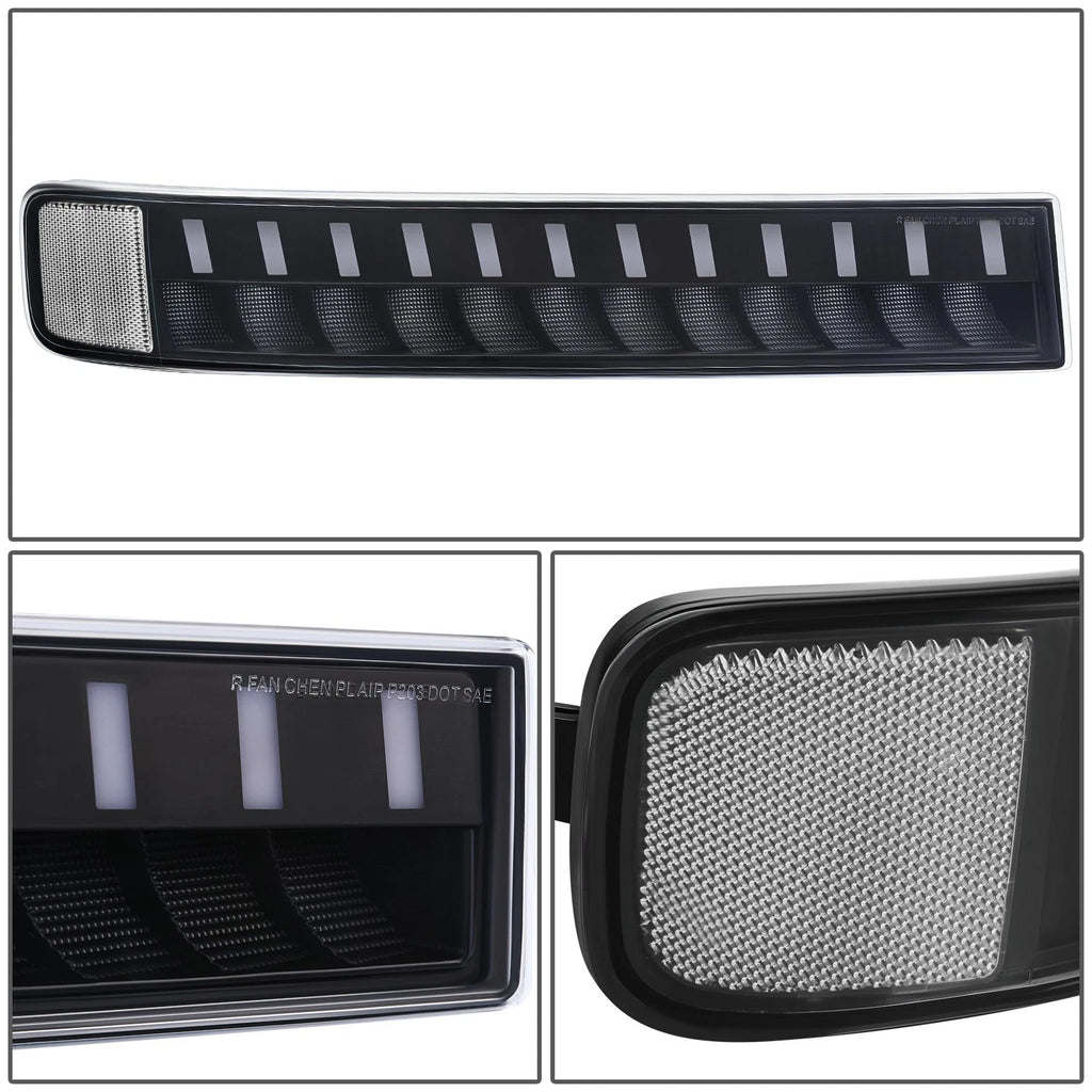 Sequential LED DRL Bumper Lights for Express Savana 1500-3500 (2003–2023)