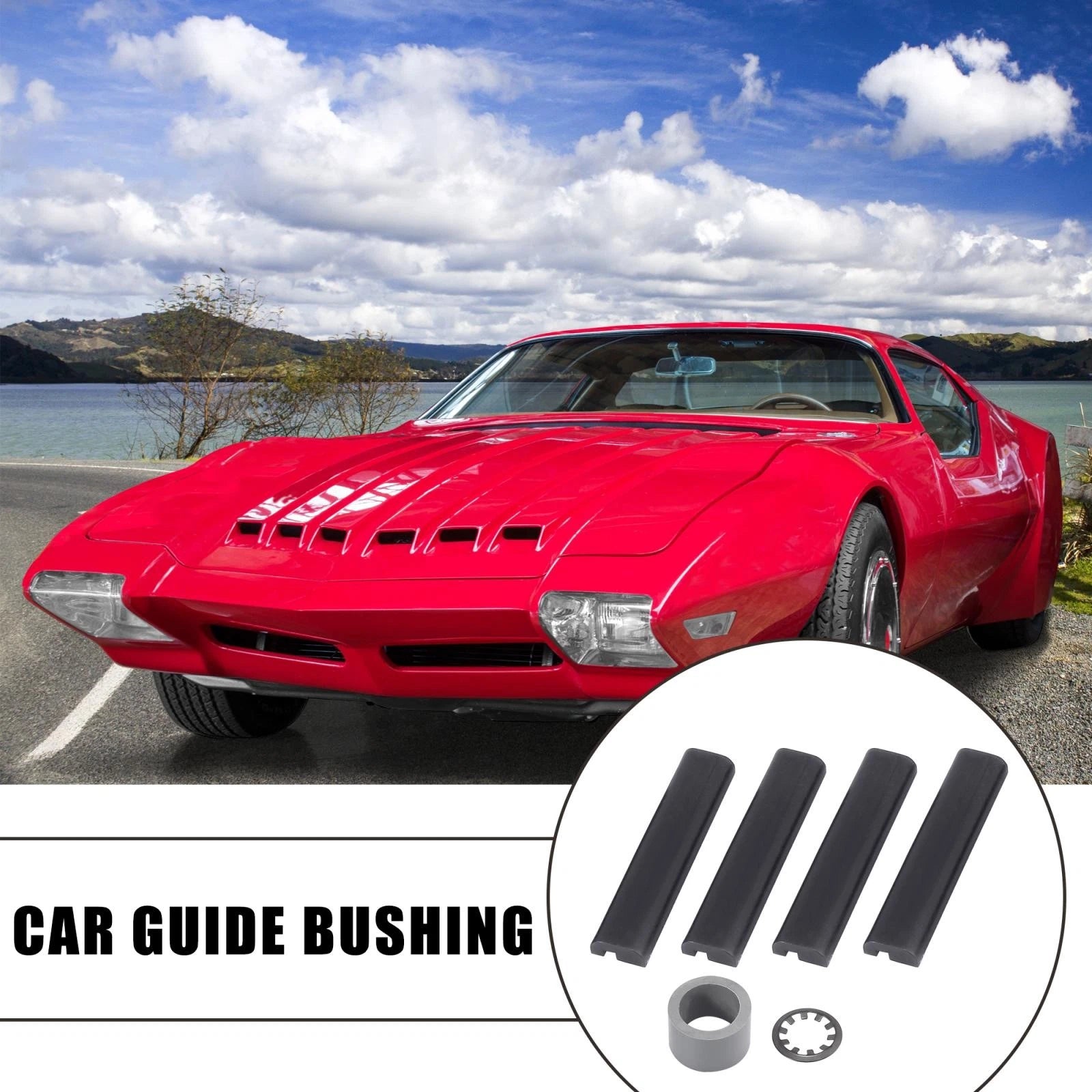 Rear Hatch Motor Guide Bushing Kit for Chevrolet Camaro, Pontiac Firebird (1993–2002)
