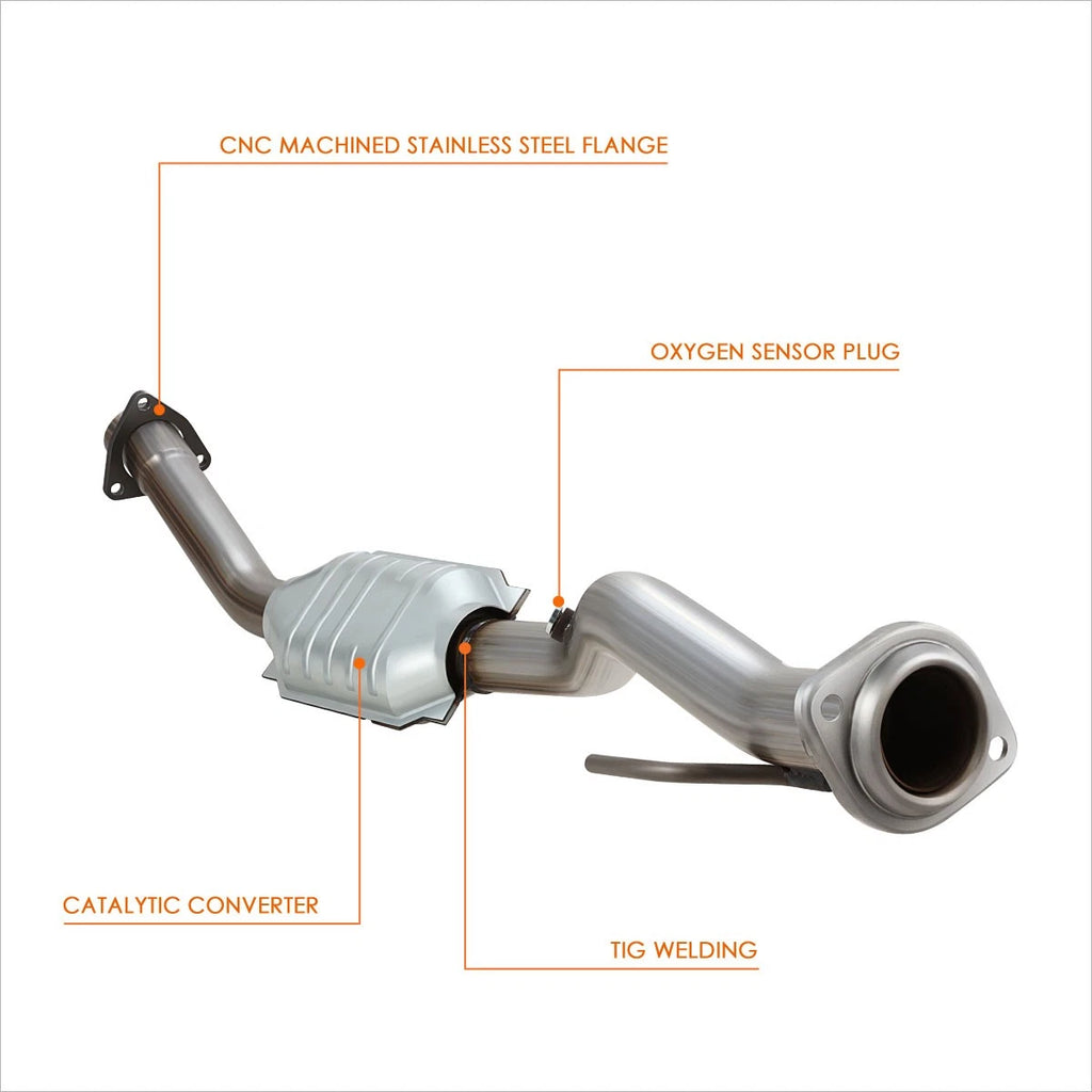 Front Catalytic Converter Exhaust Manifold Pipe for Trailblazer Envoy (2002–2005)