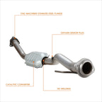 Front Catalytic Converter Exhaust Manifold Pipe for Trailblazer Envoy (2002–2005)