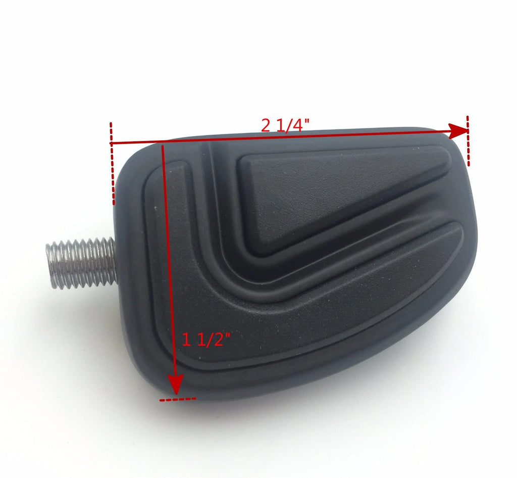 1PC Black AirFlow Groove Shifter Peg for Harley Dyna V-Rod (2001–2017)