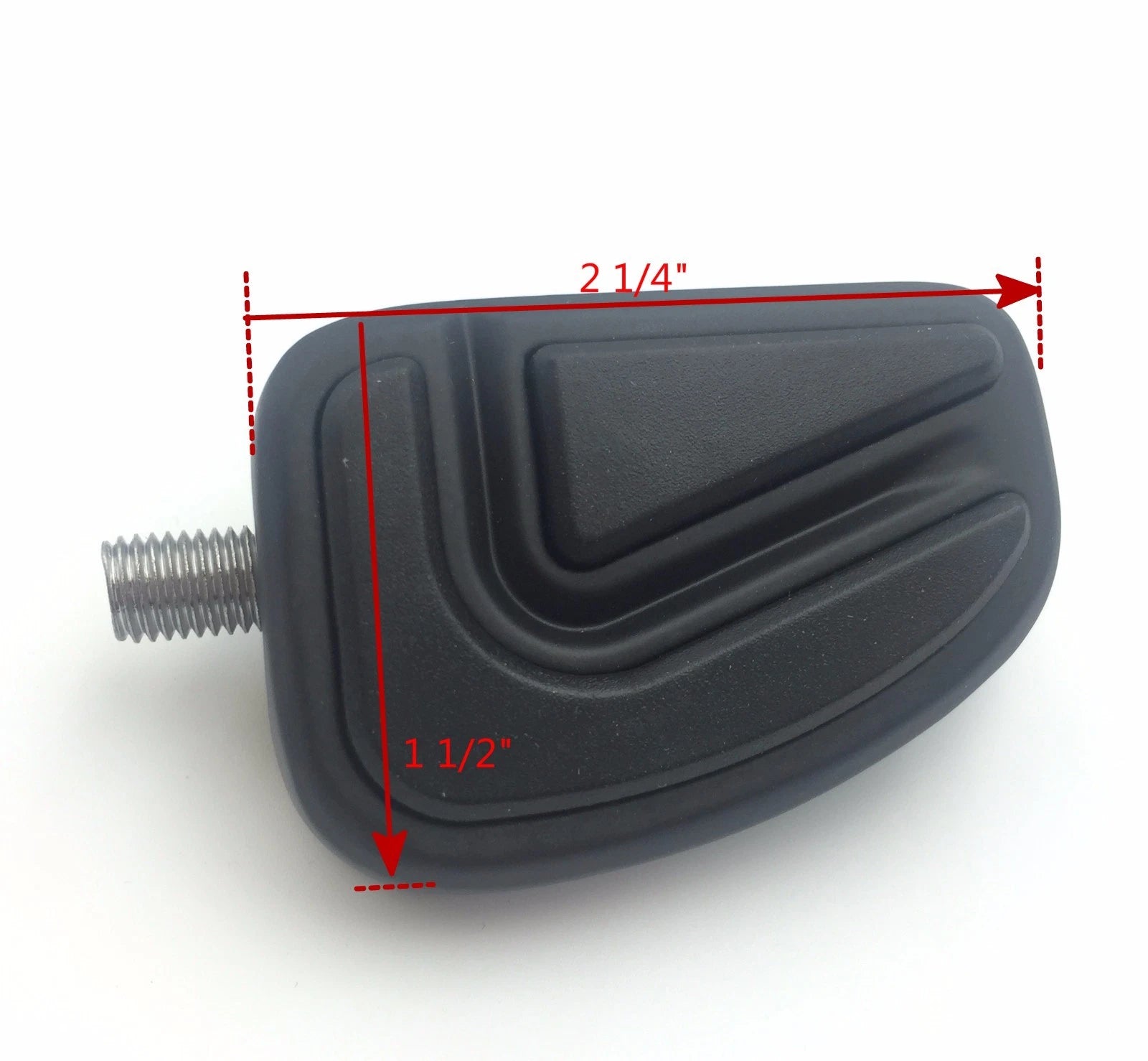 1PC Black AirFlow Groove Shifter Peg for Harley Dyna V-Rod (2001–2017)
