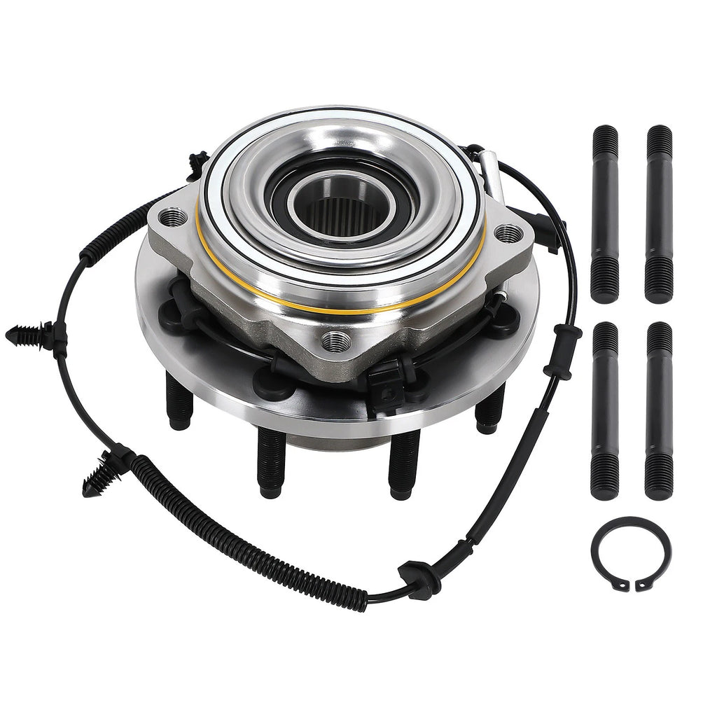 Front LH RH Wheel Hub & Bearing for Ford F-350 Super Duty (2017–2022) 515183 8 Lugs