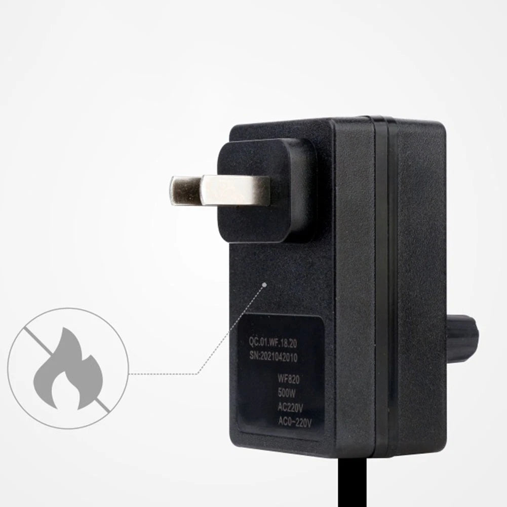 Adjustable Fan Dimmer Switch 500W for Angle Grinder Exhaust