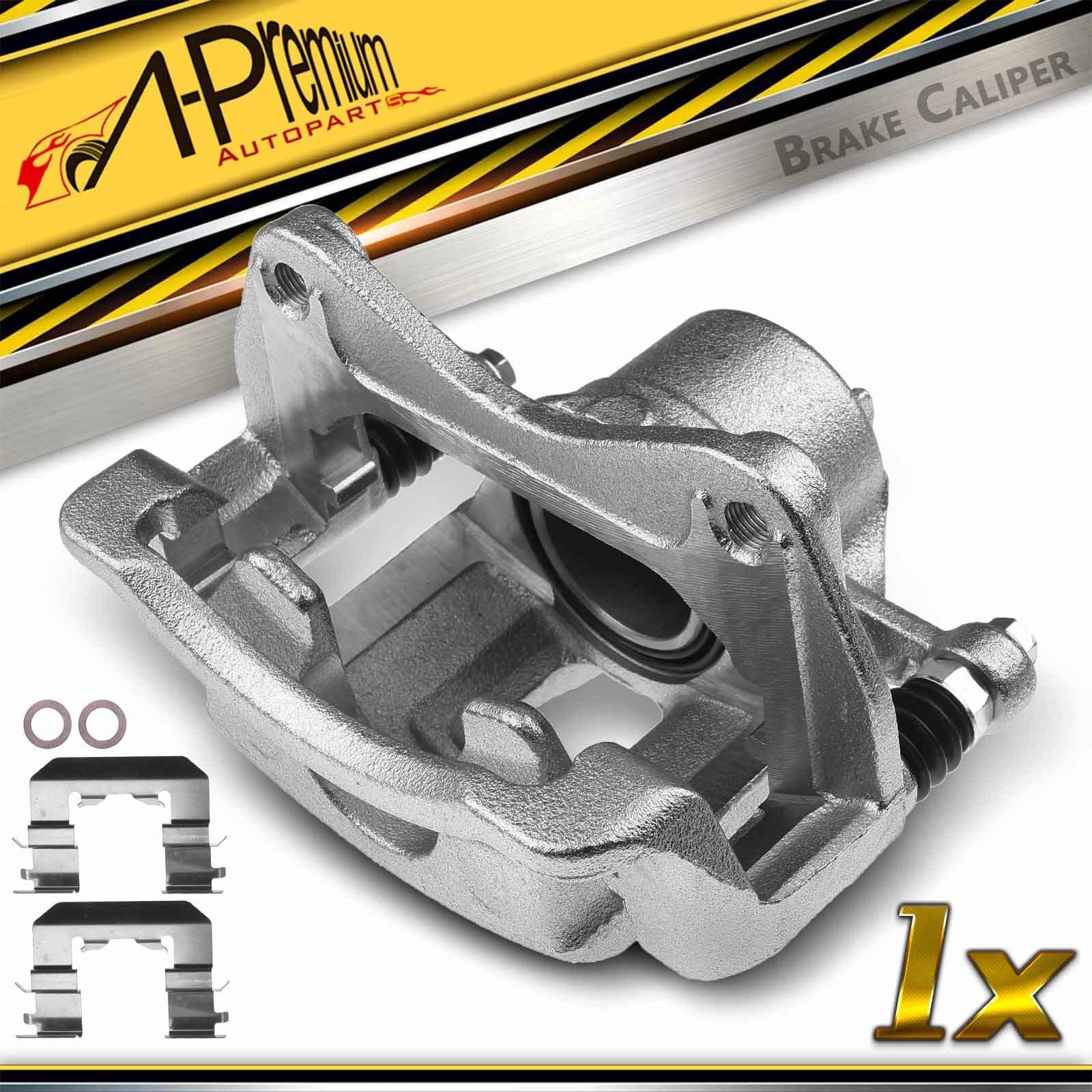 Front Left Brake Caliper with Bracket for Hyundai Accent (2018–2022)