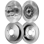 Front and Rear Disc Brake Rotors for Ford F-150 RWD (1999)
