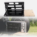 Rear Cargo Door Table Rack for Jeep Wrangler JL JLU (2007–2024)