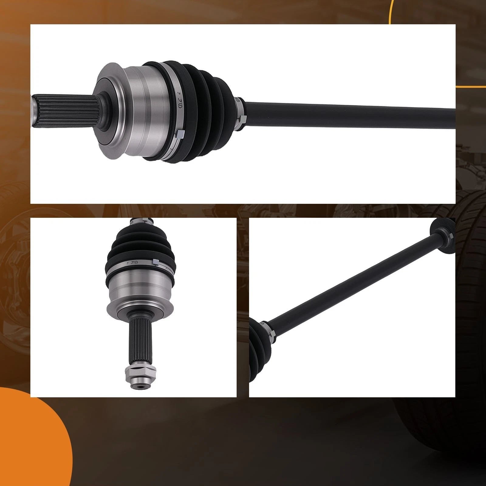 Front CV Axle Shaft for Subaru Legacy 2.5i (2015-2019)