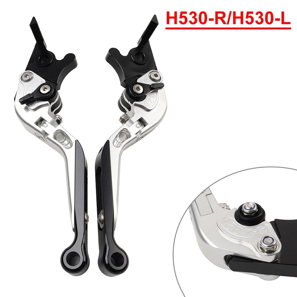 CNC Folding Extendable Brake Clutch Levers for Yamaha TMAX500 TMAX530 (2001–2020)