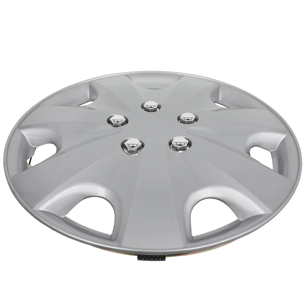 Set of 4 Wheel Hub Caps for 16" Rims (Universal Fit)