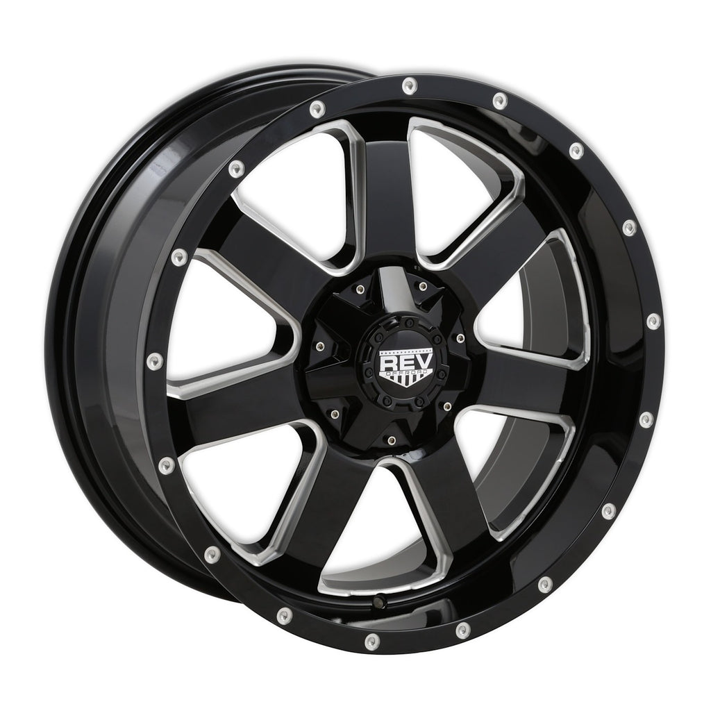 20 Inch REV Wheels 885M for Chevy Suburban, Jeep Grand Cherokee, Gladiator