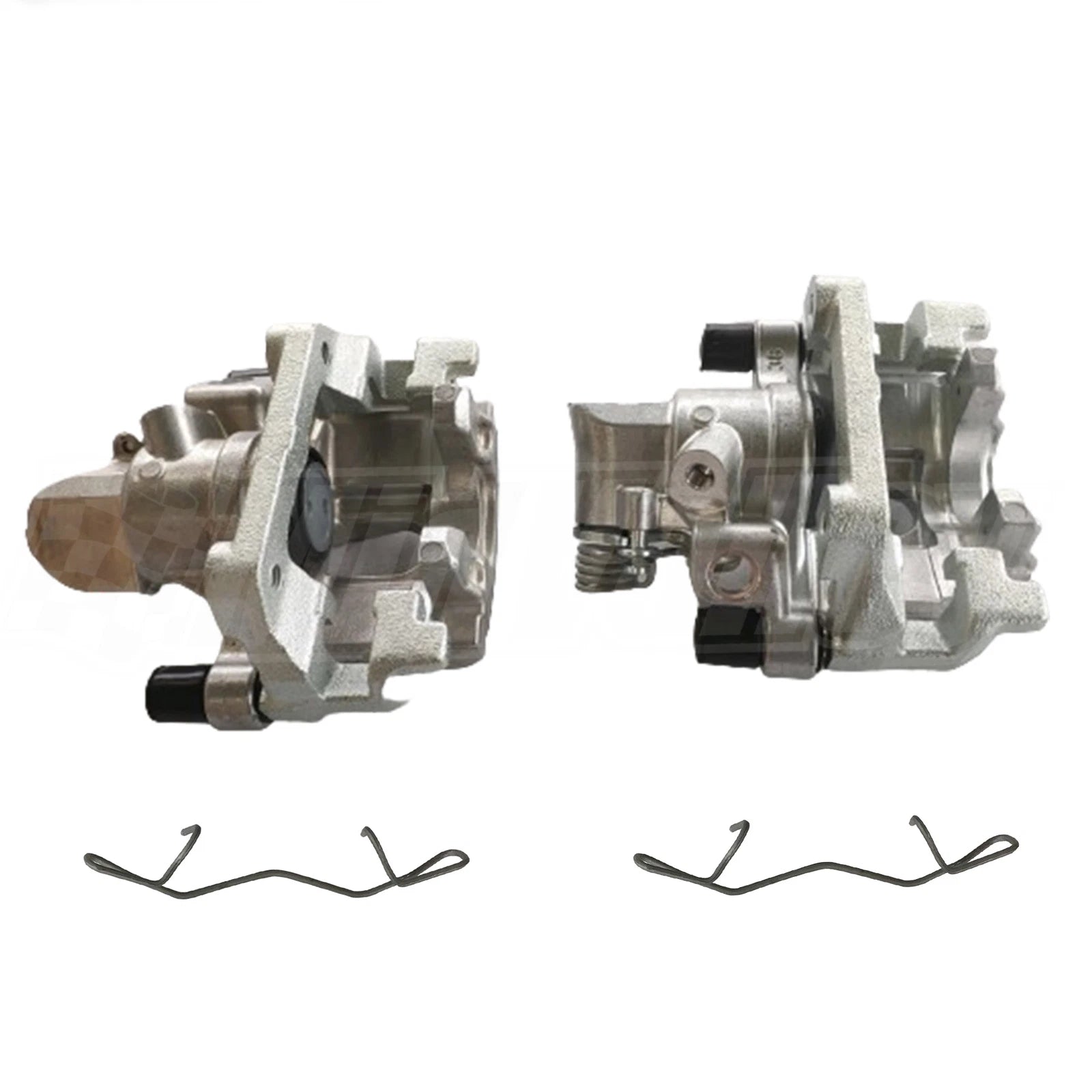 2X Rear Brake Calipers w/ Bracket for Ford Ecosport (2018–2022), Focus (2012–2018)