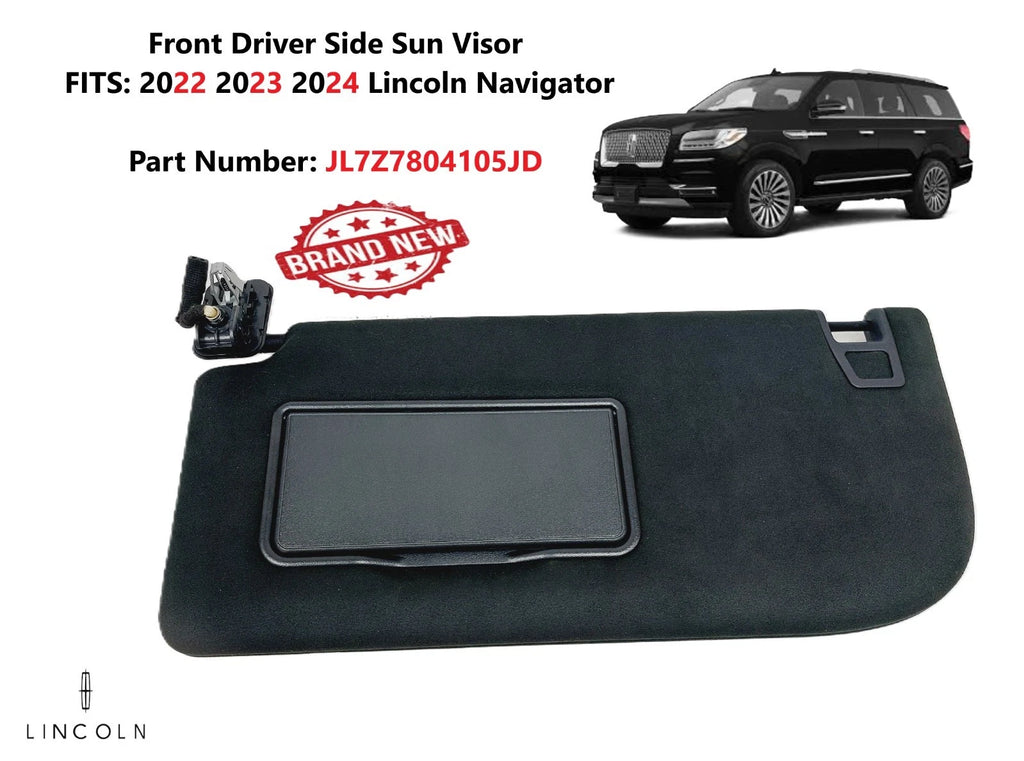 Left Driver Side Sun Visor for Lincoln Navigator (2022–2024) JL7Z7804105JD